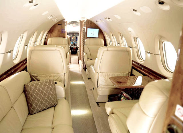 cabina Beechcraft Hawker 850 XP